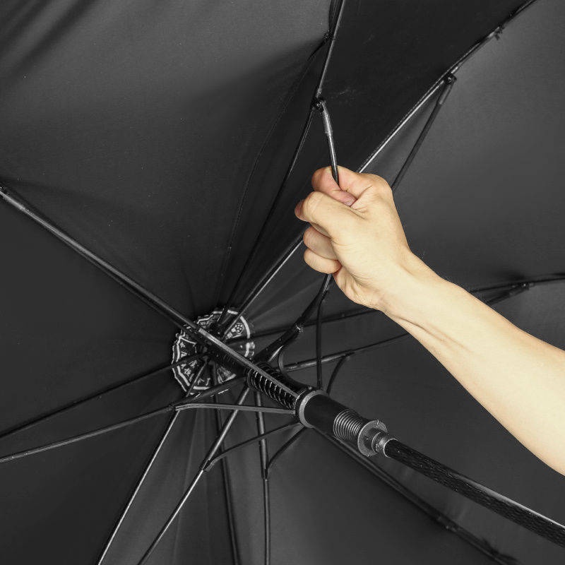 business-umbrella-golf-double-super-automatic-vinyl-sunscreen-rod-umbrella