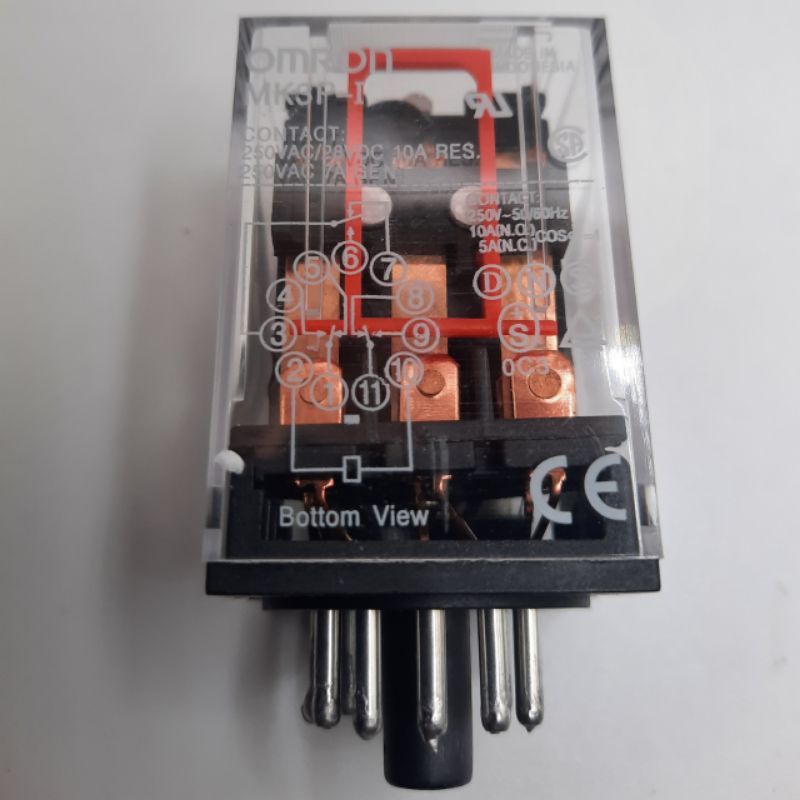 mk3p-i-dc12v-dc24v-ac110v-ac220v-รีเลย์-11-pin-10a-250vac