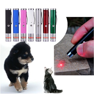 (JUNINC30 เหลือ 108)(ส่งจากไทย)5mw laser pointer high power สีแดง สีน้ำเงิน สีเขียวที่มองเห็นได้ พลัง usb ชาร์จ cat toy