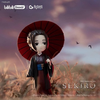 (สปอตสินค้า)▬Pre-sale ACTOYS Sekiro Shadow Die Twice Series กล่องตาบอดไข่ Hand-made รอบน้ำเล่นตกแต่งเกมหุ่นรุ่น Q