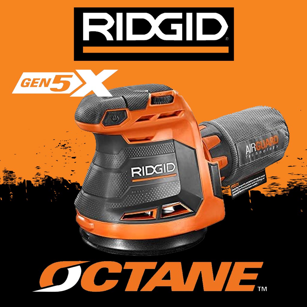 Random Orbital Sander Ridgid R8606b Ridgid Cordless Sander Review
