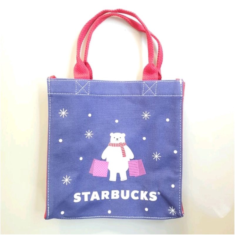 ของแท้-ส่งฟรี-กระเป๋า-starbucks-christmas-tote-2021-ของแท้-100-สินค้าหายาก