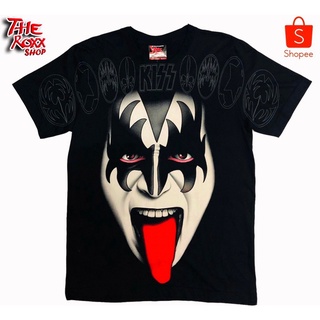 เสื้อยืดผ้าฝ้ายพรีเมี่ยมเสื้อวง Kiss  OVP สกรีนดิสชาร์ด D-106 เสื้อวงดนตรี เสื้อวงร็อค เสื้อลายเต็มตัว ไม่ร้อน รีบทับได้