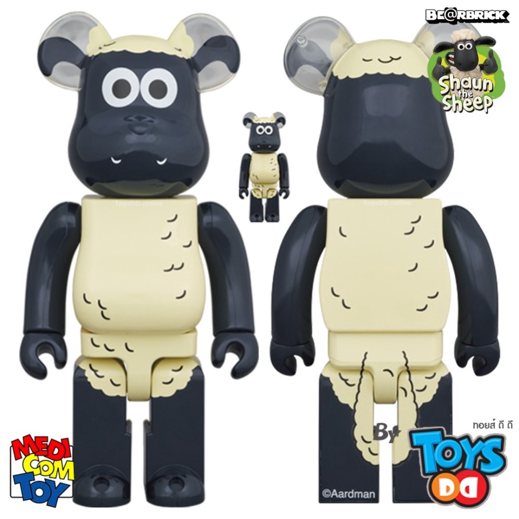 Be@rbrick 1000%, 400% & 100% Shaun | Shopee Thailand