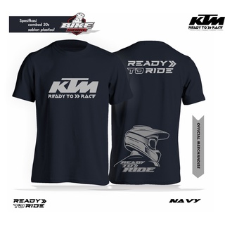 เสื้อยืด พิมพ์ลาย Ktm