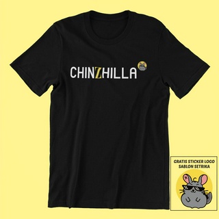 เสื้อยืด พิมพ์ลายโลโก้ Chinzhilla My School President สําหรับเด็ก และผู้ใหญ่ Bc016