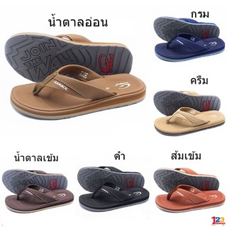 GAMBOL รองเท้า รุ่น GW11324 สี ดำ ครืม น้ำตาลเข้ม  น้ำตาลอ่อน ส้มเข้ม กรม