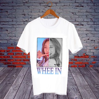 เสื้อยืดดารา เสื้อยืด Fanmade เสื้อแฟนเมด เสื้อยืดคำพูด เสื้อแฟนคลับ ศิลปินเกาหลี KP8- Whee In ฮวีอิน mamamoo
