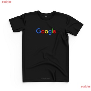 2022 Google Coloured Logo T-Shirt เสื้อยืด ดพิมพ์ลาย ดผ้าเด้ง คอกลม cotton ความนิยม sale Unisex
