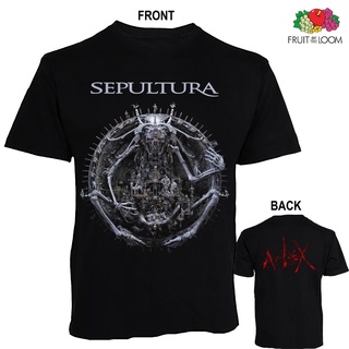 ขายดี!Sepultura _A-Lex-_ เสื้อยืดลําลอง แขนสั้น คอกลม พิมพ์ลาย Brazilian Heavy Metal Band ไซซ์ S ถึง 6XlS-5XL