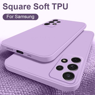 Original Square Liquid Silicone Phone Case For Realme 9 7i 8i 9i C2 C35 C12 C11 C21Y C25Y C15 C17 C25 C25S Realme 6 Pro Thin Soft Cover Candy Case