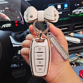 Euler Black Cat 2022 Key Cover พิเศษ Great Wall Euler Good Cat Car Key Shell หญิง White Cat Protection พวงกุญแจ