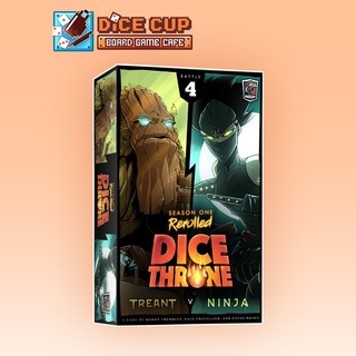 [ของแท้] Dice Throne Season 1 Box 4 - Treant vs. Ninja Board Game
