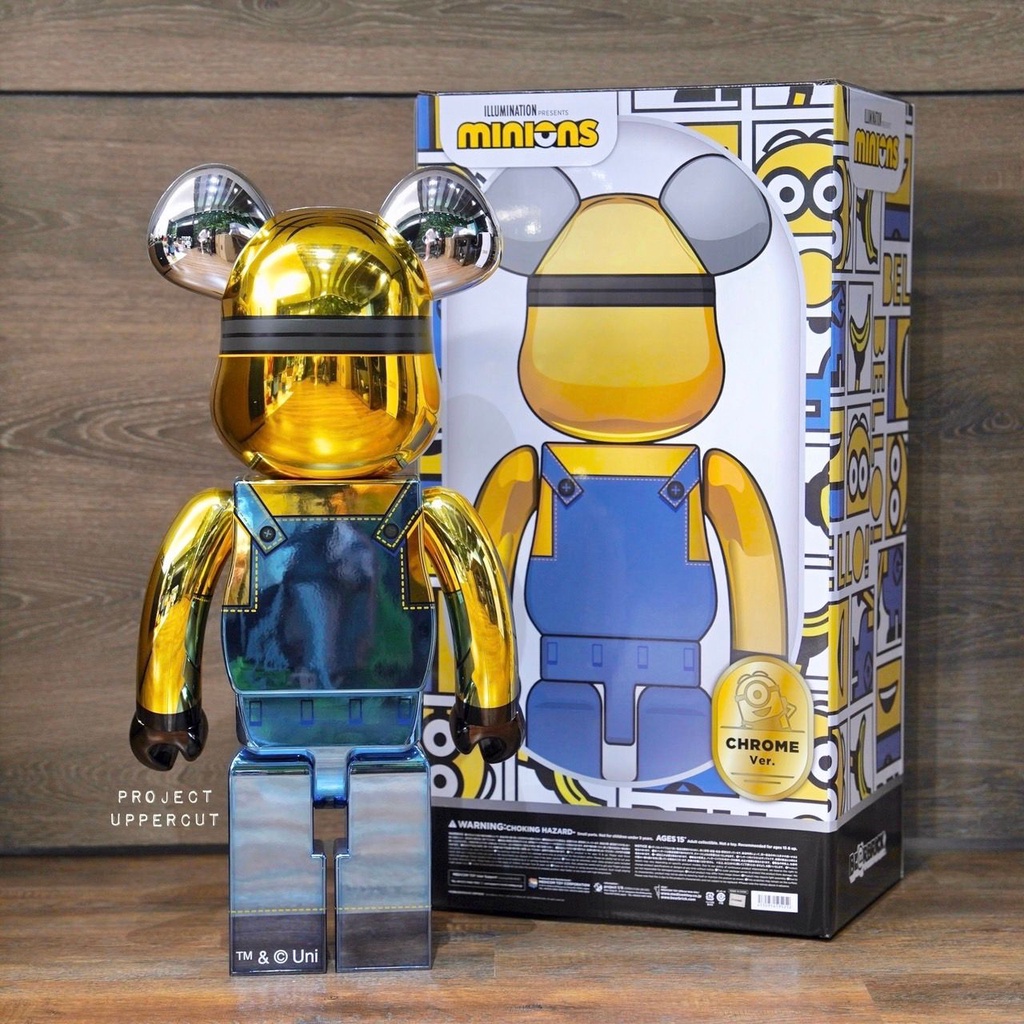 未開封】BE@RBRICK DAVE CHROME Ver. かわか 1000％