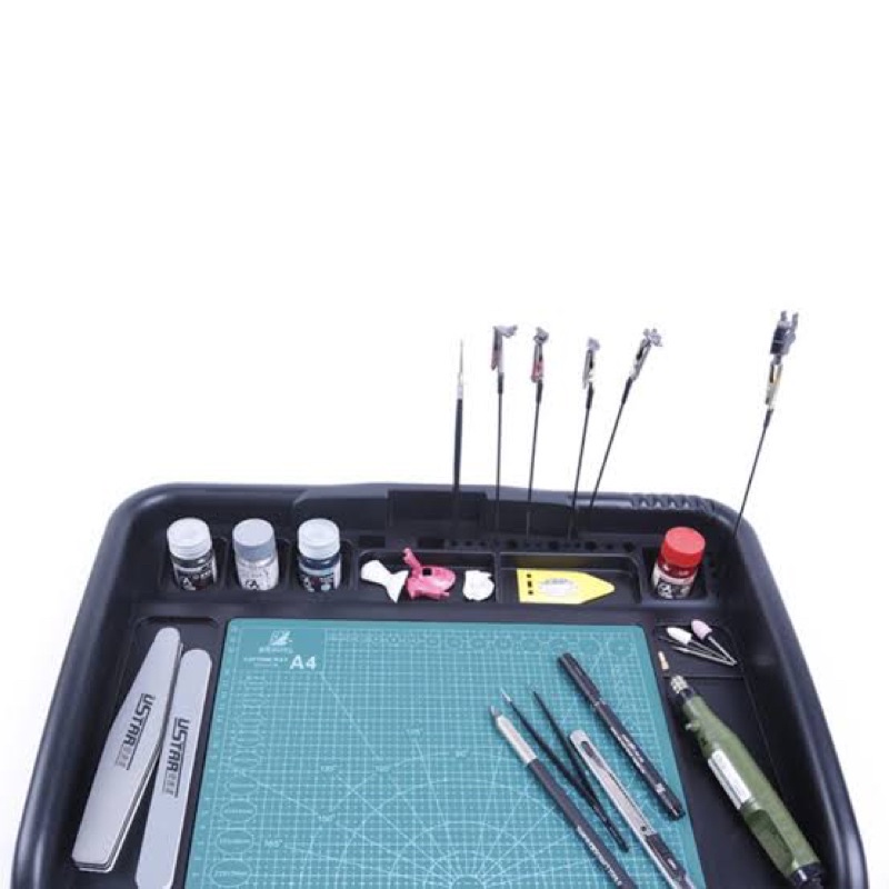 ถาดตัดแต่งโมเดล Model Work Station (UA90083) [Ustar] | Shopee Thailand