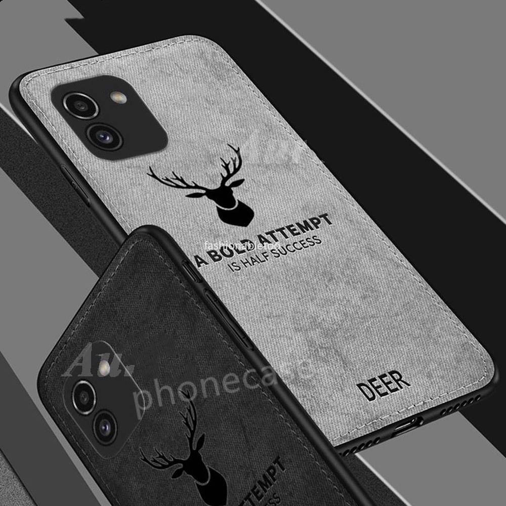 เคสโทรศัพท์หนัง-ซิลิโคนนิ่ม-ผิวด้าน-กันกระแทก-ลายกวาง-สําหรับ-samsung-galaxy-a03s-a03-s-a-03-a13-a22-a32-a52-a52s-a72-m22-a-13-a-22-a-32-a-52-a-72-m-22-4g-5g