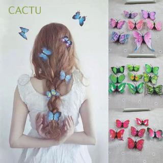 Cactu คลิปหนีบผมรูปผีเสื้อ 5 ชิ้น