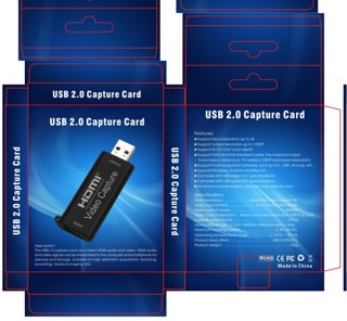 ภาพหน้าปกสินค้าUSB 2.0 การ์ดเกมจับภาพวิดีโอ 1080P บันทึกสดสตรีมมิ่งสำหรับกล้อง PC PS3 PS4 TV Xbox สมาร์ทโฟน ซึ่งคุณอาจชอบราคาและรีวิวของสินค้านี้