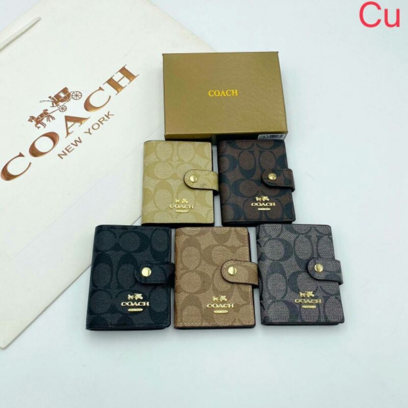 coachกระเป๋าใส่บัตรสุดคลาสสิค-สวยทนทาน-สวย-ทน-จุและคลาสสิคมาก-ที่ไม่ควรพลาดเลยค่ะ-กระเป๋าใส่นามบัตร