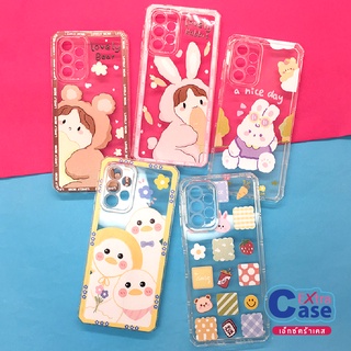 เคสออปโป้/OPPO A16K  A96(4G) /  REALME C35  เคสมือถือซิลิโคน TPU นิ่มใสกันกล้อง มุมตัด ลายน่ารัก