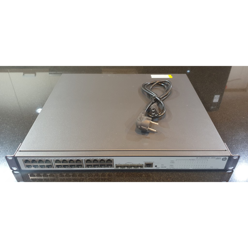 HP V1910-24G-PoE 365W (JE007A) 24-Port 10/100/1000 PoE Smart Managed ...