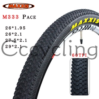 Maxxis ยางจักรยานเสือภูเขา เบาพิเศษ 26 27.5 29 นิ้ว 26 * 1.95 M333 60TPI 27.5 29 * 2.1 MTB Maxxis Pace 27 5 Maxxis Pace 29er