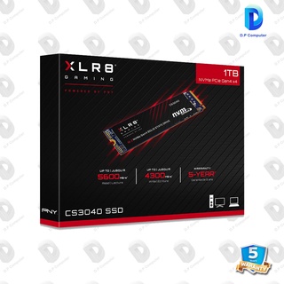 PNY SSD XLR8 CS3040 1TB M.2 NVMe/PCIe M.2 สินค้าใหม่ รับประกัน 5 ปี