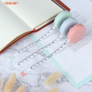 Erhk&gt; ใหม่ ไม้บรรทัดเทปวัดส่วนสูง แบบพกพา ยืดหดได้ 150 ซม. 60 นิ้ว