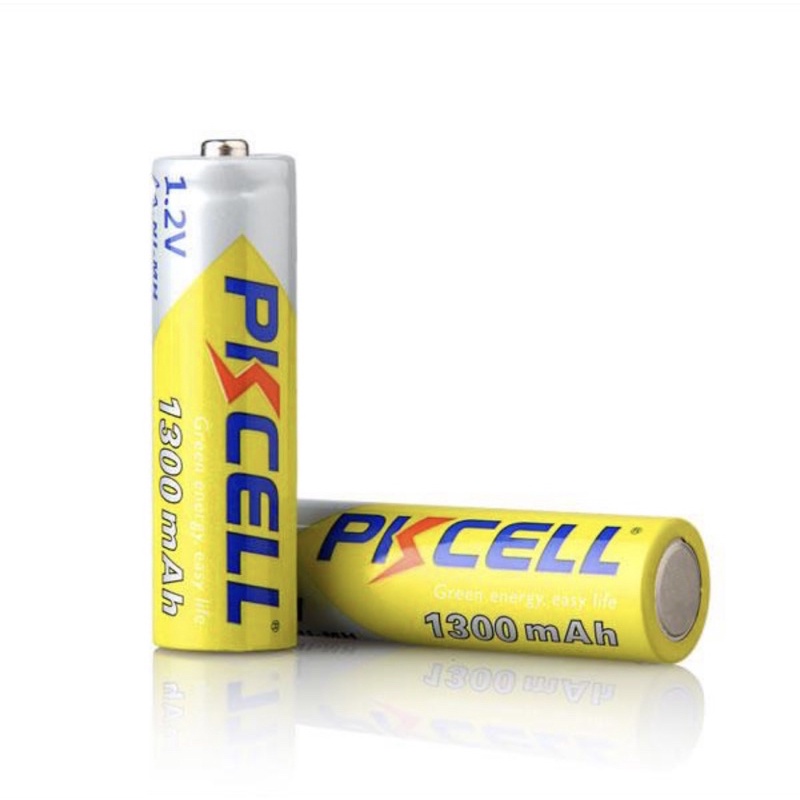 ถ่านชาร์จpkcell-ขนาดaa-1300mah-1-2v-แพค4ก้อน