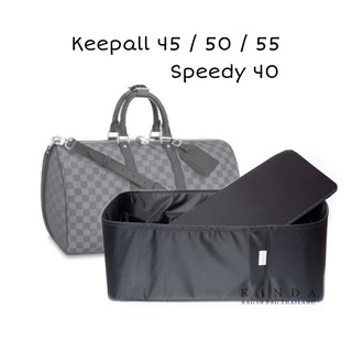 ภาพหน้าปกสินค้าที่จัดระเบียบกระเป๋า Lv Keepall 45 50 55 ที่จัดทรงคีปออ ที่จัดกระเป๋าเดินทาง ซึ่งคุณอาจชอบสินค้านี้