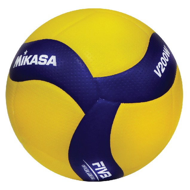 ภาพหน้าปกสินค้าMIKASA มิกาซ่า วอลเลย์บอลหนัง Volleyball PU 5 th V200W (3220) แถมฟรี ตาข่ายใส่ลูกฟุตบอล +เข็มสูบลม+ที่สูบ(คละสี) จากร้าน sportlandwear บน Shopee