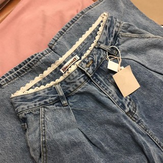 🔥Hot sale/ ใหม่กางเกงยีนส์เอวสูงสีอ่อนสำหรับฤดูร้อนผู้หญิงทรงหลวมตรงและบางกางเกงขายาวทรงสูงและกว้าง