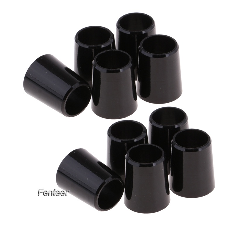 fenteer-10-pack-370-black-golf-ferrules-ends-for-irons-wood-shafts-club-accessories