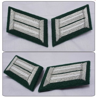 WW2 German Heer Officer Collar Tabs  ร้าน BKK Militaria
