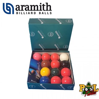 ภาพหน้าปกสินค้าลูกสนุ๊กเกอร์อารามิธ 6 แดง Aramith Snooker Set (6 reds) ซึ่งคุณอาจชอบสินค้านี้