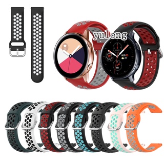 ภาพหน้าปกสินค้าสายนาฬิกาซิลิโคนอ่อนสำหรับนาฬิกา Samsung Galaxy Active 2 ซึ่งคุณอาจชอบราคาและรีวิวของสินค้านี้