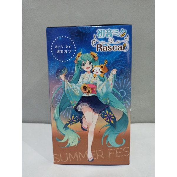 Miku X Rascal Special Figure summer festival งานญี่ปุ่นแท้นำเข้า ...