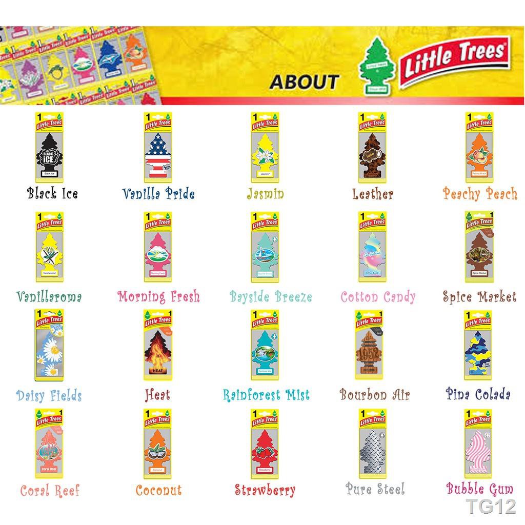 ☸Little Trees แผ่นน้ำหอมรูปต้นไม้ 20 กลิ่นสุดฮิต คละกลิ่นได้ | Shopee ...