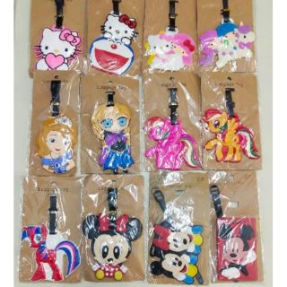 Bobestshop Luggage Tag ลายการ์ตูนน่ารักๆ ป้ายชื่อติดกระเป๋าเดินทาง