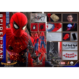 พร้อมส่ง! ฟิกเกอร์ Hot Toys QS015 Spider-Man: Homecoming 1/4 Spider-Man (Deluxe Version)