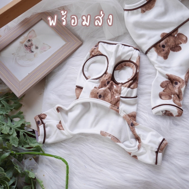 24dogwear-เสื้อหมา-เสื้อสุนัข-เสื้อสัตว์เลี้ยง-ชุดหมา-ชุดสุนัข-ชุดนอนหมา