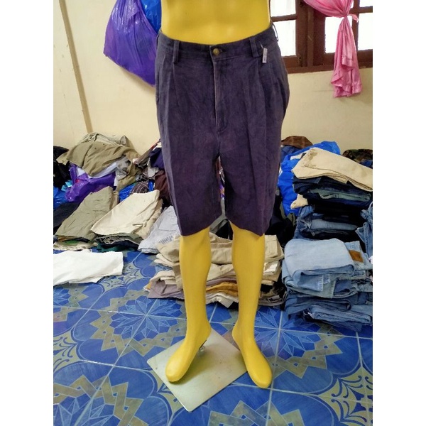 ภาพสินค้ากางเกงขาสั้นผ้าเวสปอยท์(มีไซส์ใหญ่)มือสองนำเข้า จากร้าน warawut_shop บน Shopee ภาพที่ 6