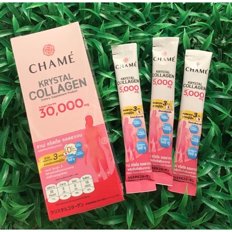 chame-krystal-collagen-30-000-mg-6ซอง-ชาเม่-คริสตัน-คอลลาเจน