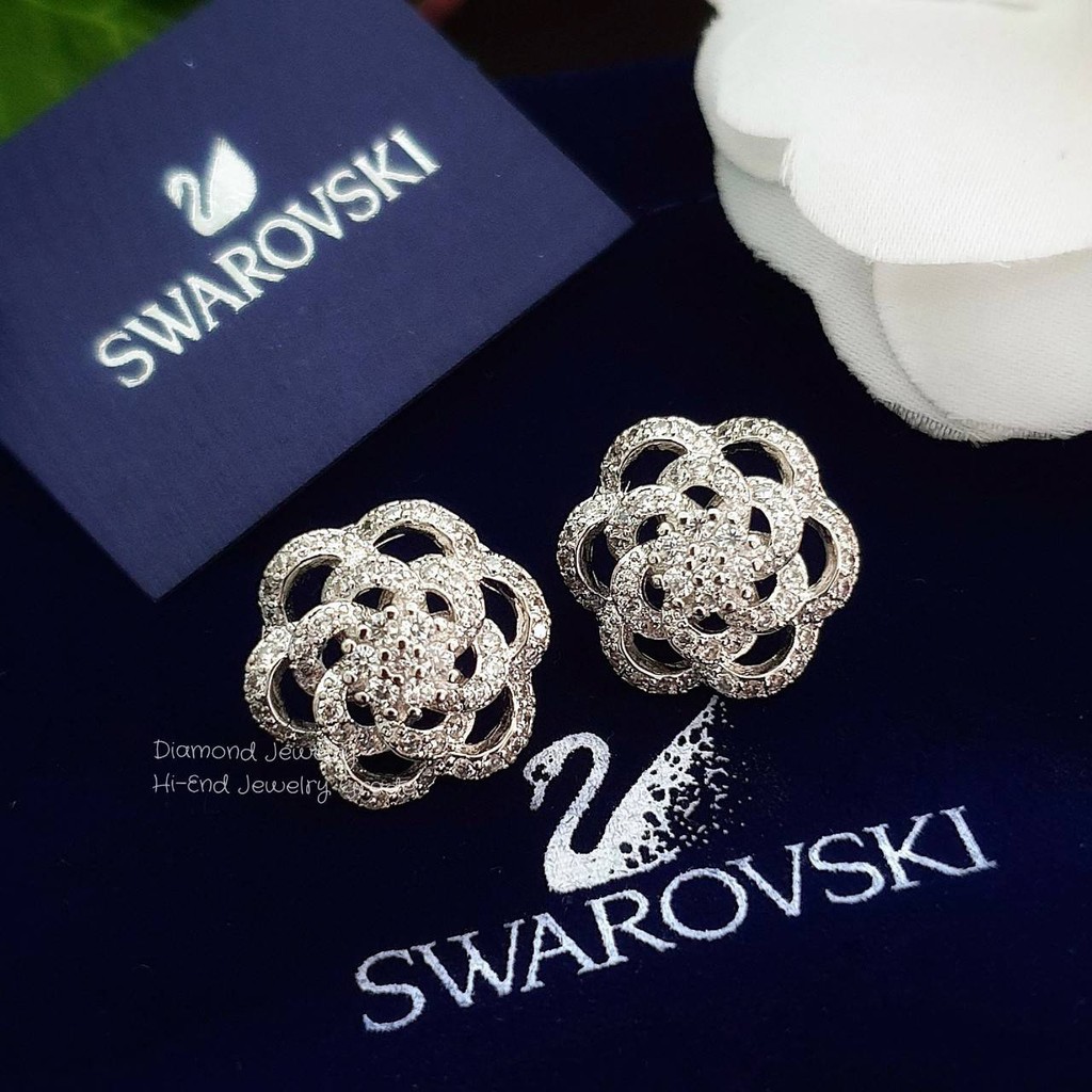 diamond-earring-งานเพชร-cz-แท้-งานสวยมว้ากกกกกถึงมากที่สุดคะ-รุ่นนี้แนะนำเลยค่ะ-เพชรเยอะ-เพชรน้ำขาวมากๆ