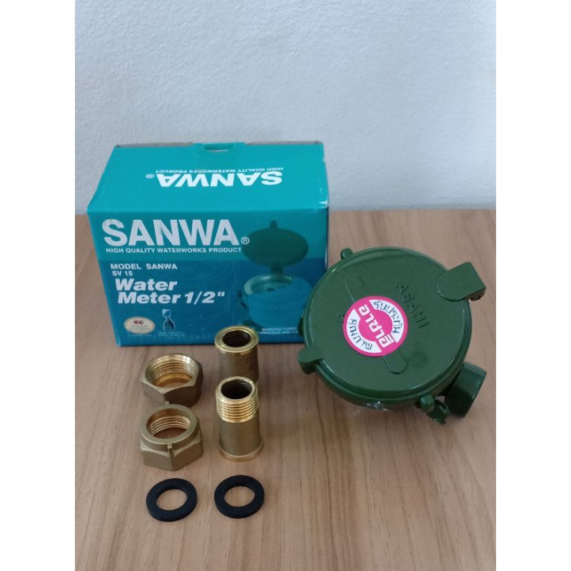 มาตรวัดน้ำ-มิเตอร์น้ำ-sanwa-รุ่น-sv15