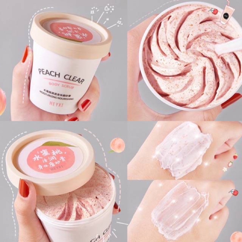 สครับพีชในตำนาน-peach-clear-กลิ่นพีช-สุดฟินน-พีช-ขนาด-200ml