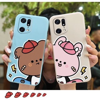 Solid color Simplicity Phone Case For OPPO Find X5 Pro protective case Camera all inclusive Back Cover cute Cartoon