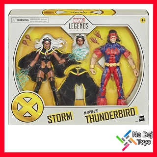 Marvel Legends Storm &amp; Thunderbird 2-Pack 6" Figure มาเวล เลเจนด์ สตอร์ม &amp; ธันเดอร์เบิร์ด 6 นิ้ว ฟิกเกอร์