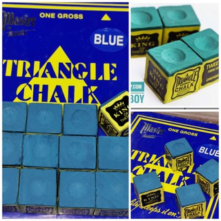 ราคาและรีวิวชอล์ก​สามเหลี่ยม​  Triangle Chalk (4 ก้อน) ชอล์กฝนหัวคิว แท้100%