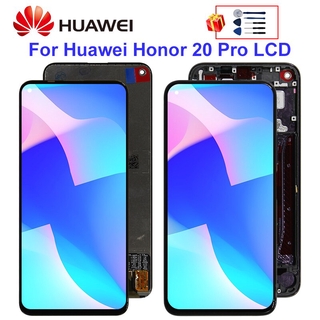 อะไหล่หน้าจอสัมผัส Lcd 6.26 นิ้ว แบบเปลี่ยน สําหรับ Huawei Honor 20 Pro Display Yal-L41 Yal-Al10 Honor 20 Pro